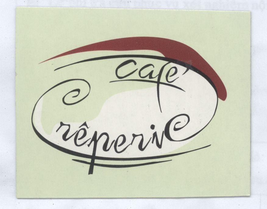Mẫu nhãn hiệu CAFE CRÊPERIE