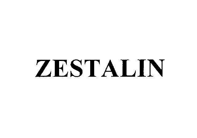 Mẫu nhãn hiệu ZESTALIN