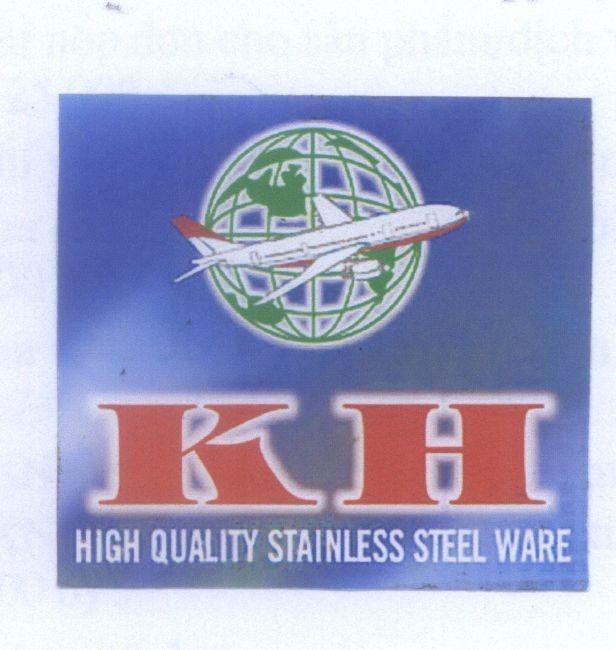 Mẫu nhãn hiệu KH HIGH QUALITY STAINLESS STEEL WARE
