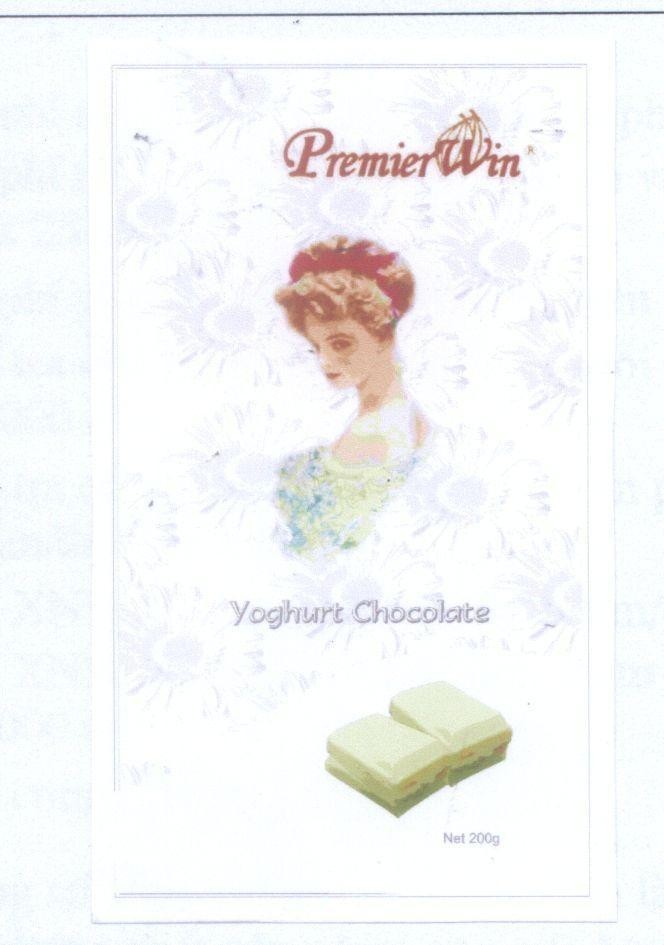 Mẫu nhãn hiệu PremierWin Yoghurt Chocolate