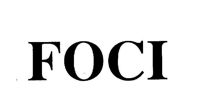 Mẫu nhãn hiệu FOCI