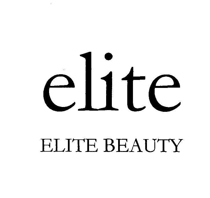 Mẫu nhãn hiệu elite ELITE BEAUTY