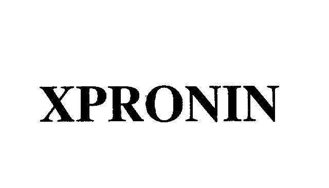 Mẫu nhãn hiệu XPRONIN