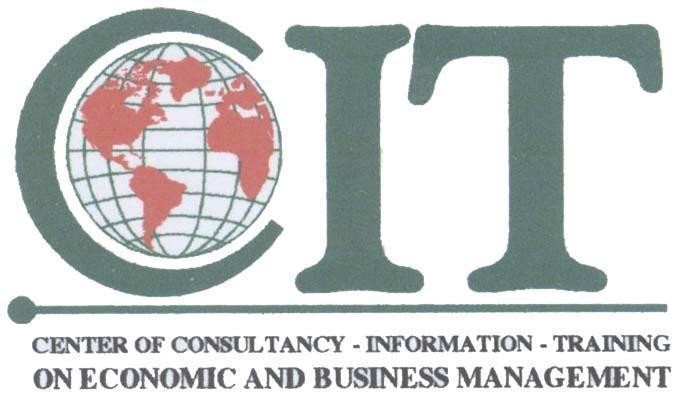 Mẫu nhãn hiệu CIT CENTER OF CONSULTANCY - INFORMATION - TRAINING