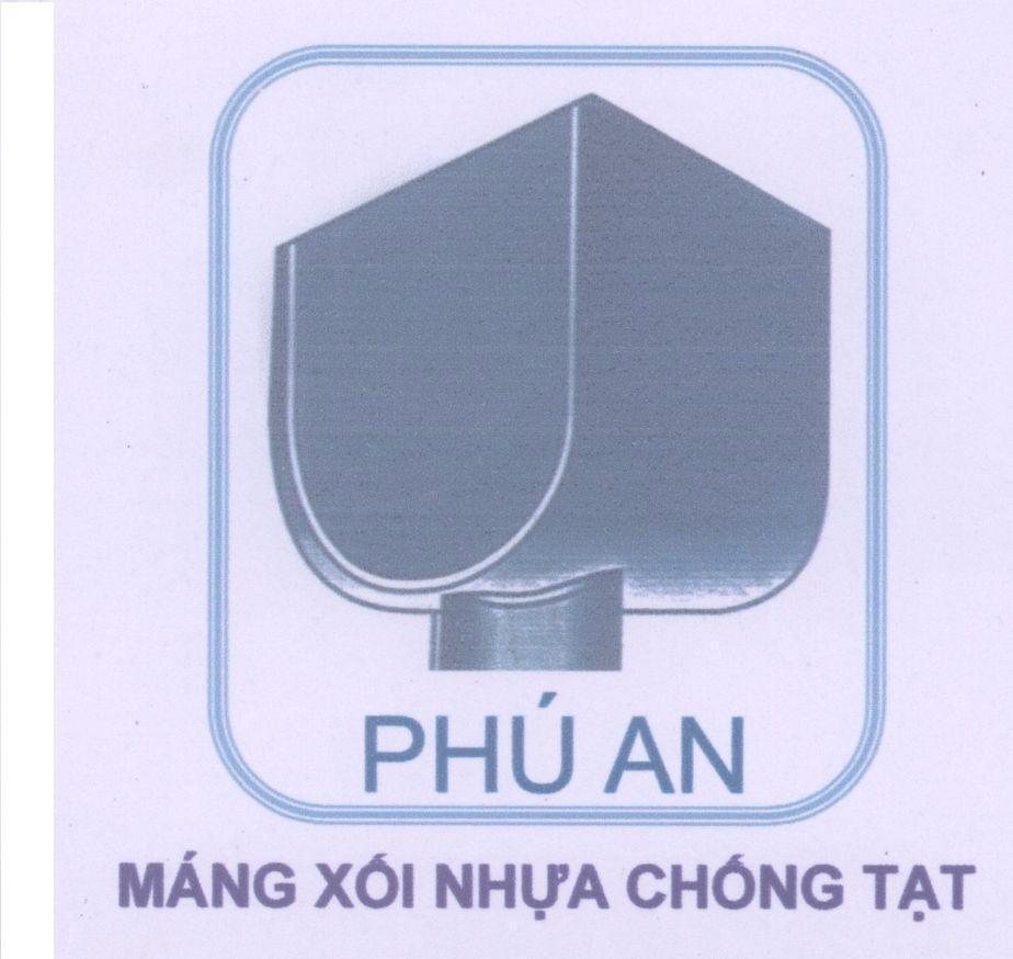 Mẫu nhãn hiệu Phú An Máng xối nhựa chống tạt