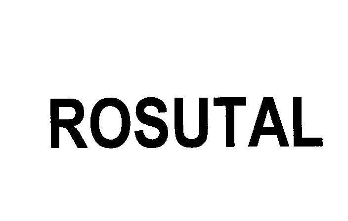 Mẫu nhãn hiệu ROSUTAL