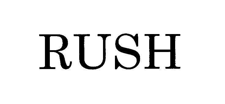 Mẫu nhãn hiệu RUSH