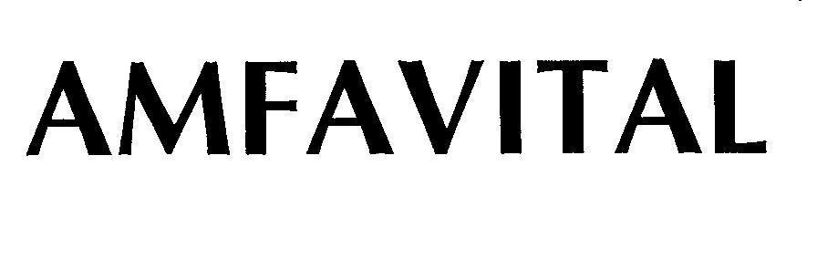 Mẫu nhãn hiệu AMFAVITAL