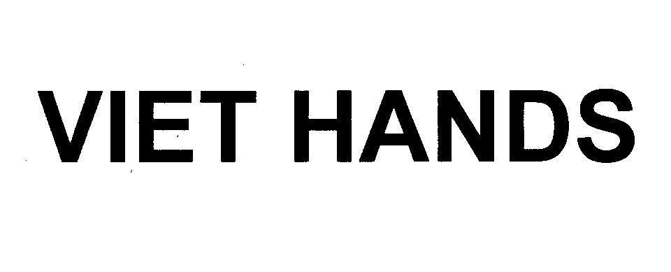 Mẫu nhãn hiệu VIET HANDS