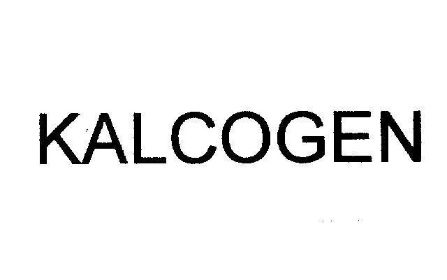 Mẫu nhãn hiệu KALCOGEN