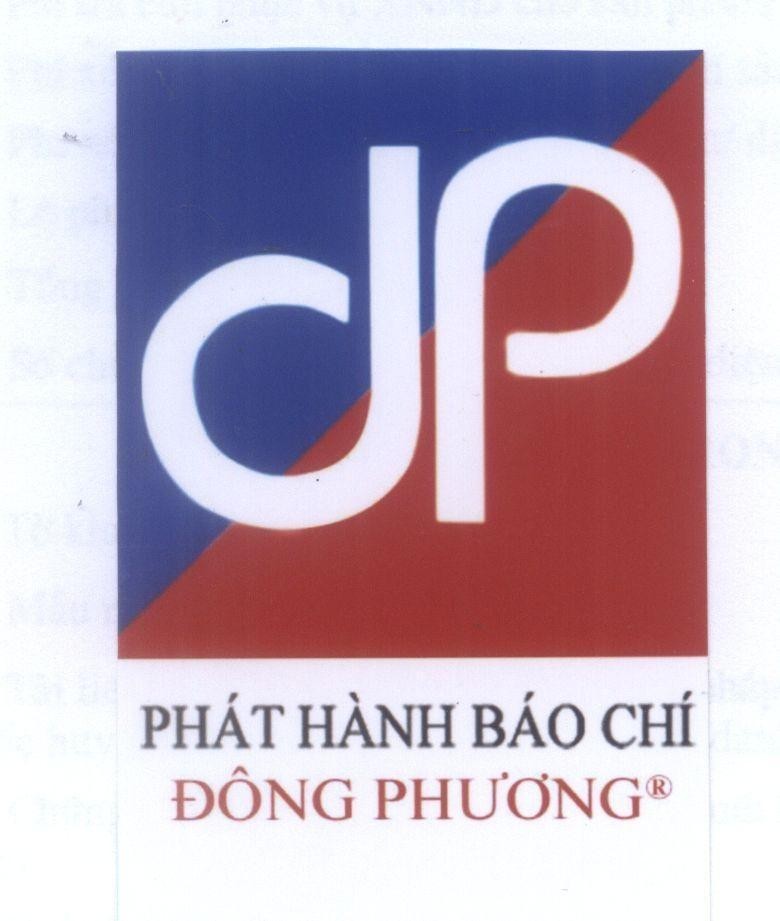 Mẫu nhãn hiệu dp Phát hành báo chí Đông Phương