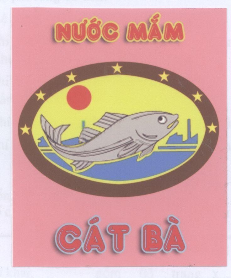 Mẫu nhãn hiệu Nước mắm Cát Bà