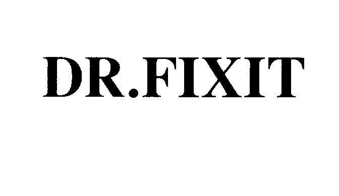Mẫu nhãn hiệu DR.FIXIT