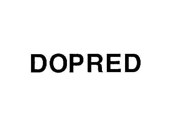 Mẫu nhãn hiệu DOPRED