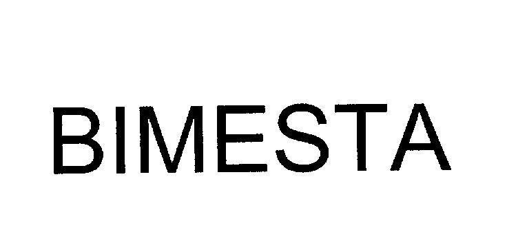 Mẫu nhãn hiệu BIMESTA