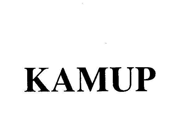 Mẫu nhãn hiệu KAMUP