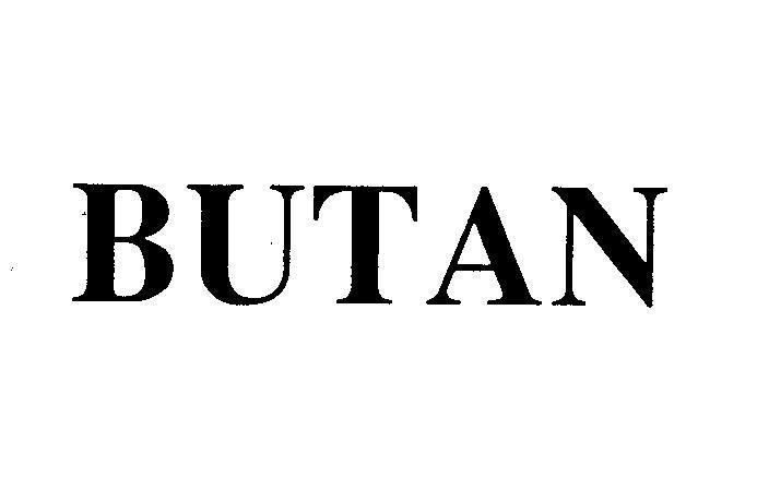 Mẫu nhãn hiệu BUTAN