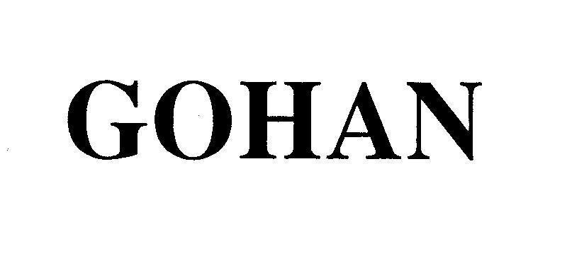 Mẫu nhãn hiệu GOHAN