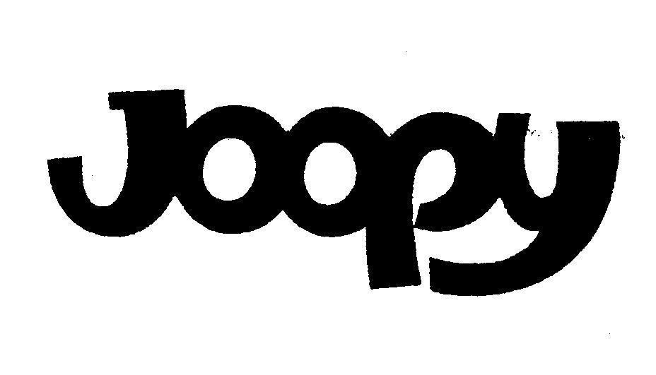 Mẫu nhãn hiệu JOOPY