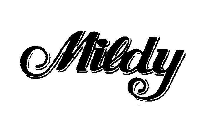 Mẫu nhãn hiệu MILDY