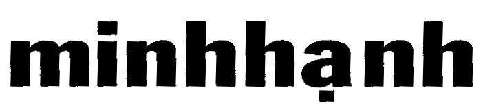 Mẫu nhãn hiệu minhhạnh