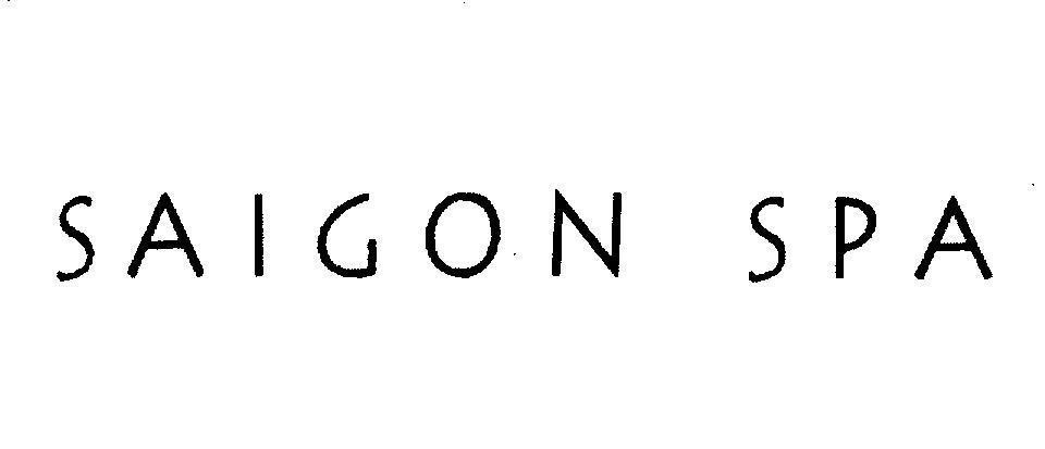 Mẫu nhãn hiệu SAIGON SPA