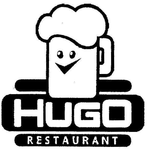 Mẫu nhãn hiệu HUGO RESTAURANT