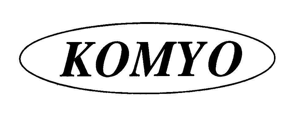 Mẫu nhãn hiệu KOMYO