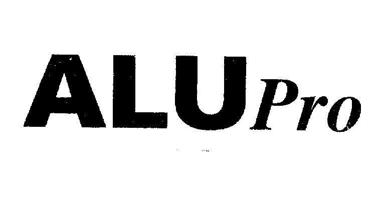 Mẫu nhãn hiệu ALU Pro