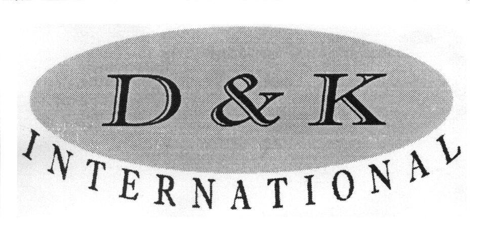 Mẫu nhãn hiệu D&K INTERNATIONAL