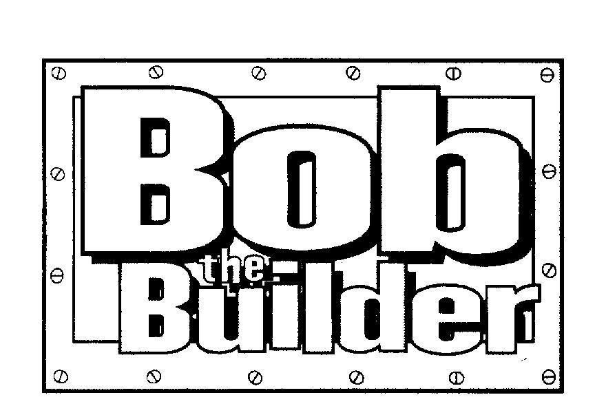 Mẫu nhãn hiệu BOB the BUILDER
