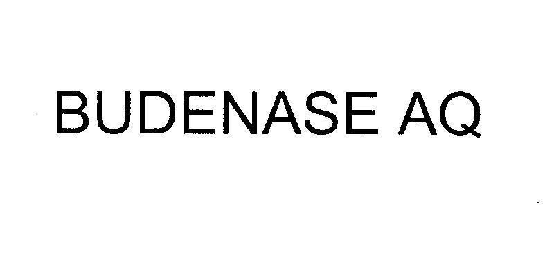 Mẫu nhãn hiệu BUDENASE AQ