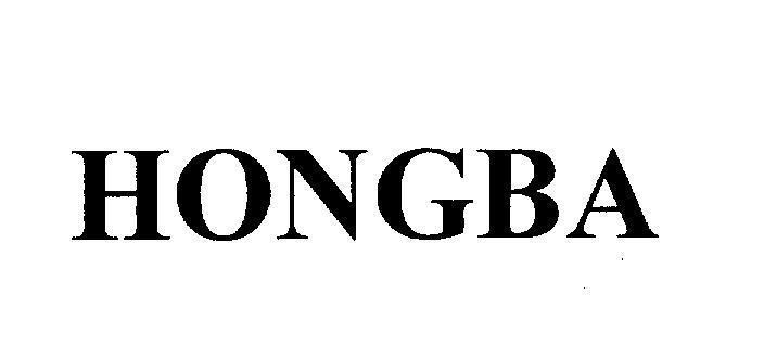 Mẫu nhãn hiệu HONGBA