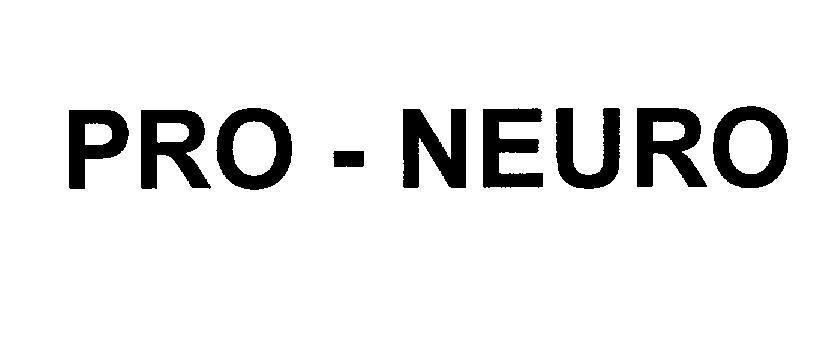 Mẫu nhãn hiệu PRO - NEURO