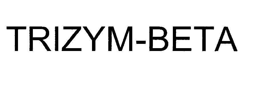 Mẫu nhãn hiệu TRIZYM-BETA