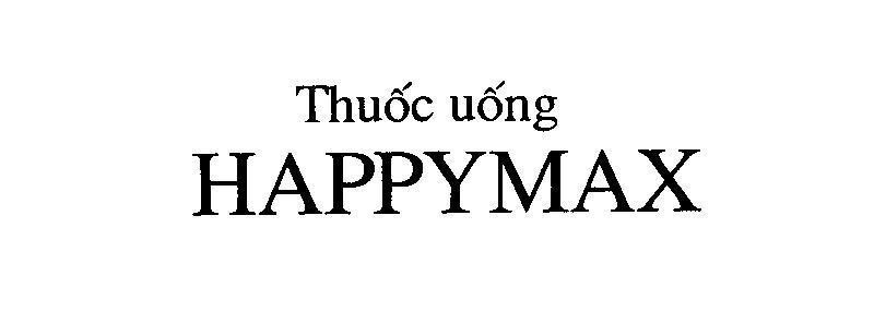 Mẫu nhãn hiệu HAPPYMAX Thuốc uống