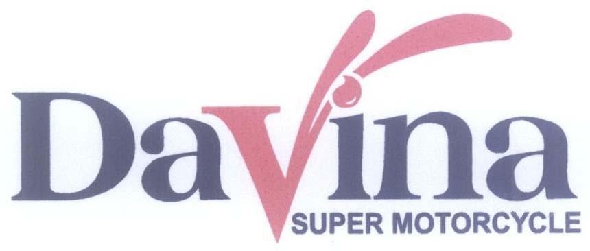 Mẫu nhãn hiệu DAVINA Super Motorcycle