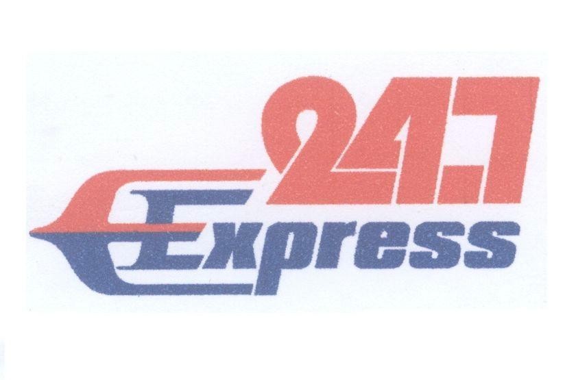 Mẫu nhãn hiệu EXPRESS 24.7