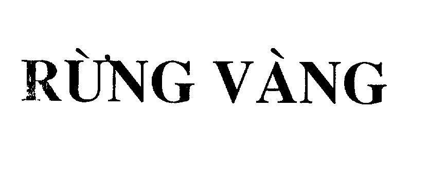 Mẫu nhãn hiệu Rừng Vàng