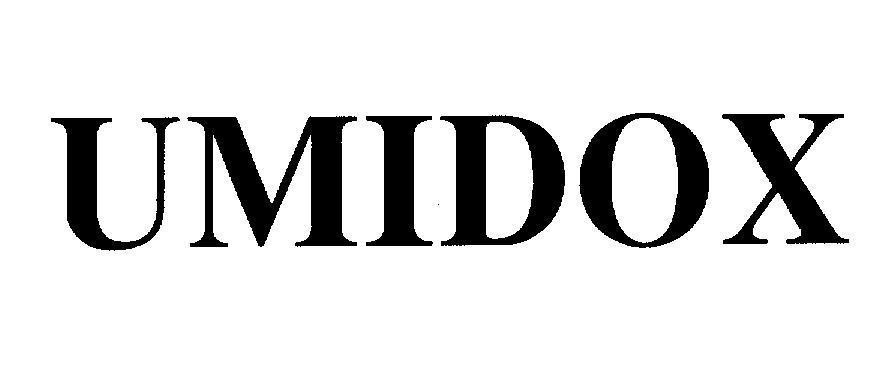 Mẫu nhãn hiệu UMIDOX