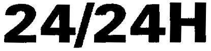 Mẫu nhãn hiệu 24/24H