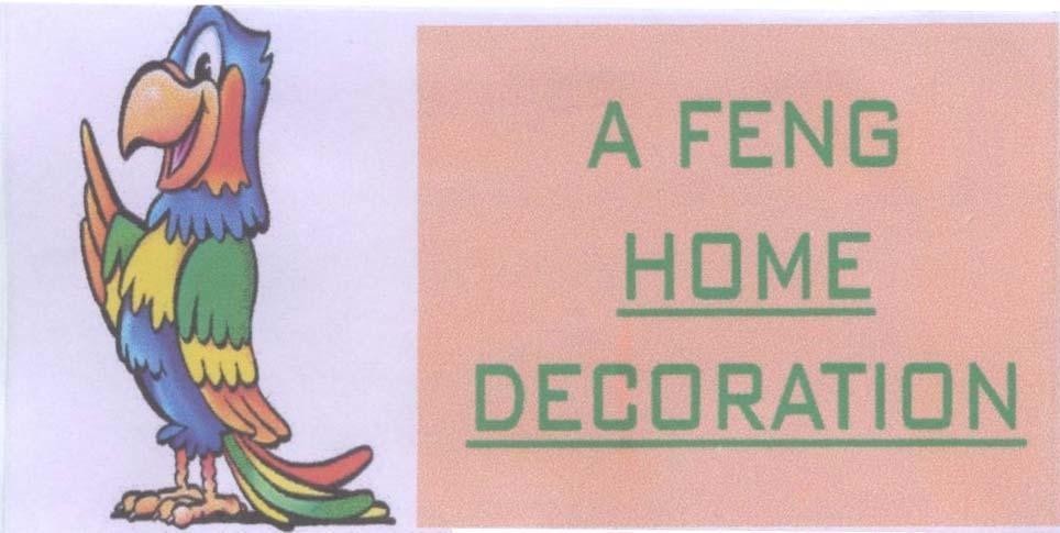 Mẫu nhãn hiệu A FENG HOME DECORATION