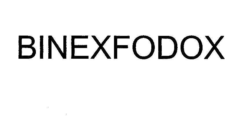 Mẫu nhãn hiệu BINEXFODOX