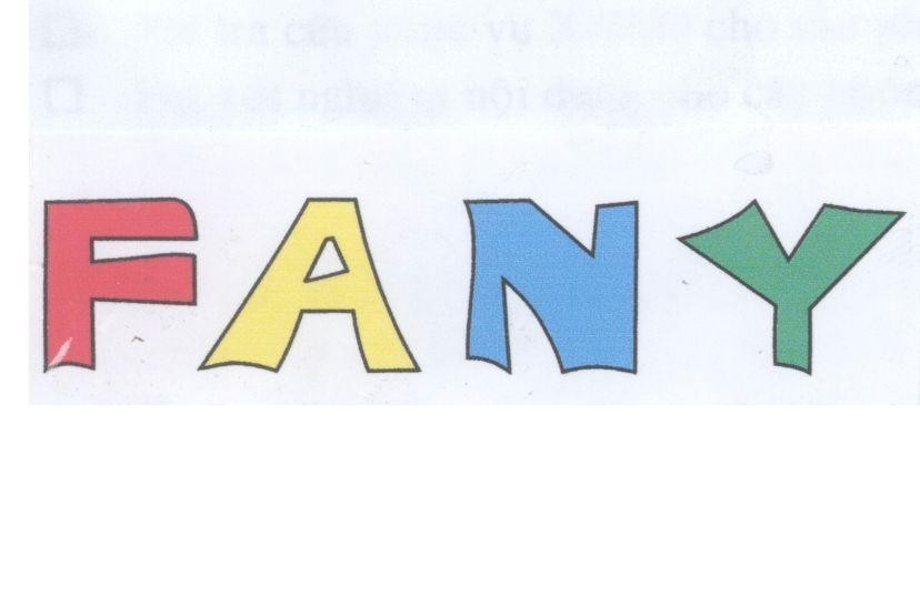 Mẫu nhãn hiệu FANY