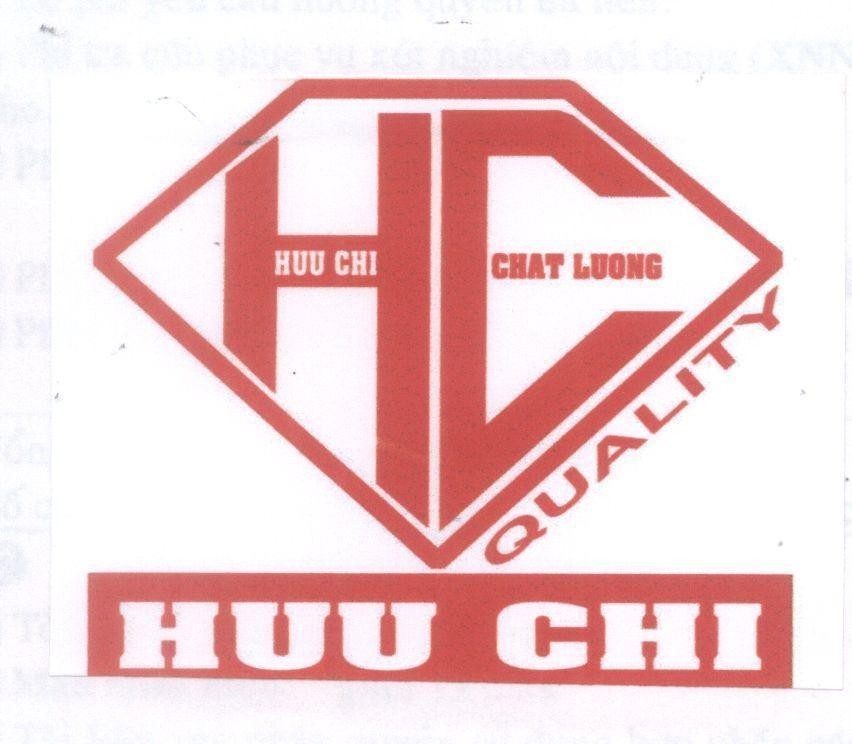 Mẫu nhãn hiệu HC HUU CHI CHAT LUONG QUALITY