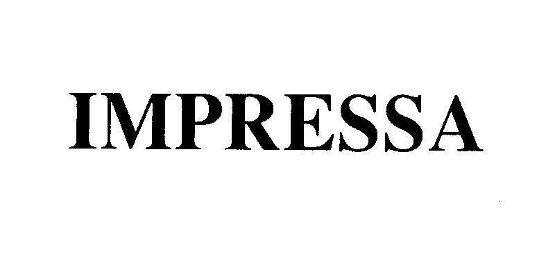 Mẫu nhãn hiệu IMPRESSA