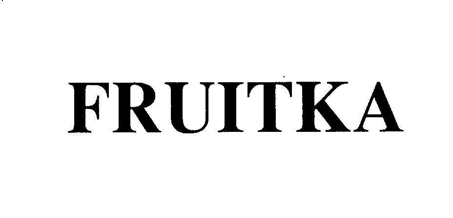 Mẫu nhãn hiệu FRUITKA
