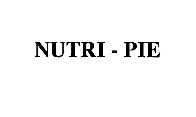 Mẫu nhãn hiệu NUTRI - PIE