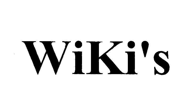 Mẫu nhãn hiệu WiKi's