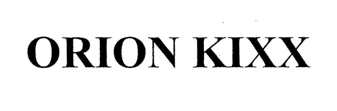 Mẫu nhãn hiệu ORION KIXX